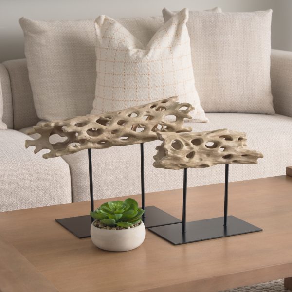 Dwell Cholla Wood Resin Decorative Object 2 1