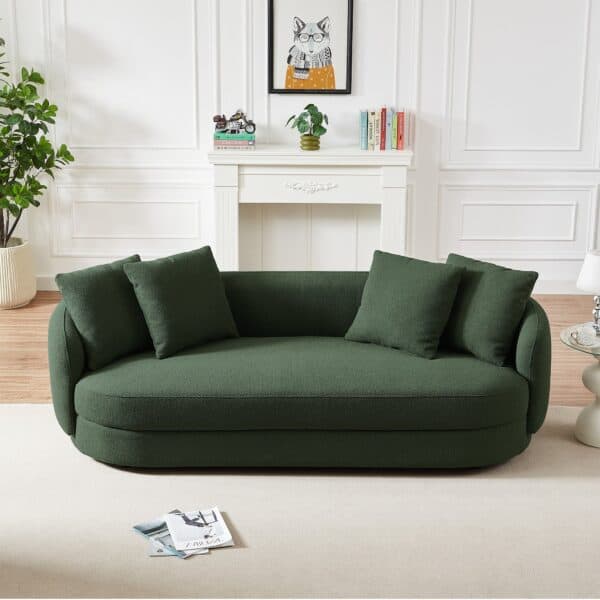 DylanGreenBoucleSofa 3