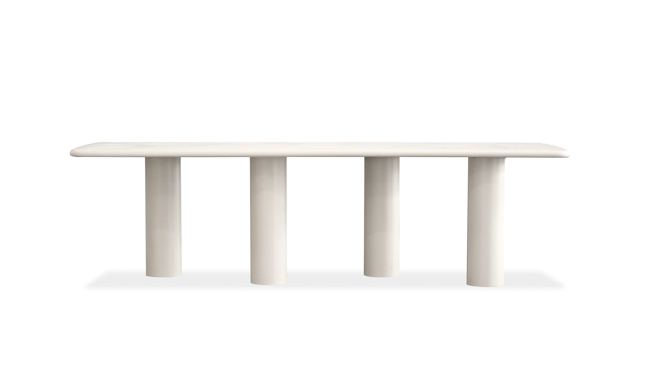 ELEPHANT Ivory Tusk Rectangular Dining Table 104 2 ELEPHANT Ivory Tusk Rectangular Dining Table 104 - Image 2