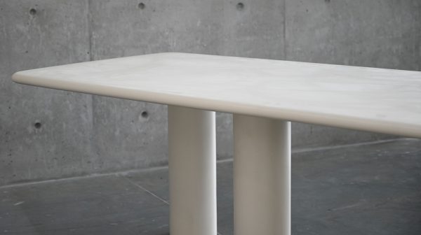 ELEPHANT Ivory Tusk Rectangular Dining Table 104 3 2
