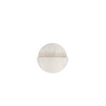 ELIO Glued Travertine Marble End Table