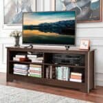 Espresso TV Stand with Adjustable Shelves for 60-Inch TVs 7 Espresso TV Stand with Adjustable Shelves for 60-Inch TVs