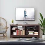 Espresso TV Stand with Adjustable Shelves for 60-Inch TVs 8 Espresso TV Stand with Adjustable Shelves for 60-Inch TVs