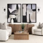 Edie Matte Black Metal w/ Frosted Glass Globes 2-Light Wall Sconce