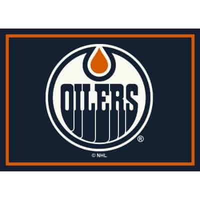 Edmonton Oilers 6x8 Spirit Rug