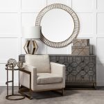Edwards (26"H) Gold Metal Base w/ Cream Fabric Shade Table Lamp