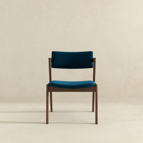 EdwinTealVelvetDiningChair 4