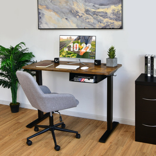 Electric Height Adjustable Sit to Stand Desk with USB Port 14 Electric Height Adjustable Sit to Stand Desk with USB Port - Image 14