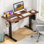 Adjustable Electric Standing Desk with Memory Settings and Cable Management