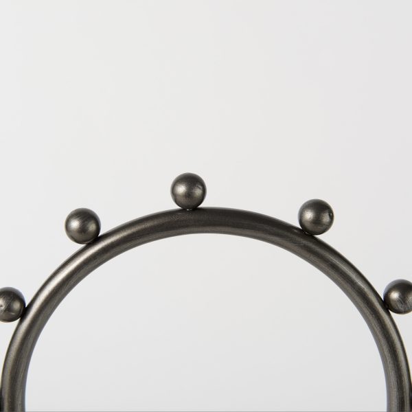 Elio 7.5L x 3.0W x 13.2H Small Studded Hoop Object 5