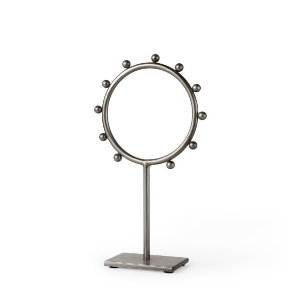 Elio 7.5L x 3.0W x 13.2H Small Studded Hoop Object