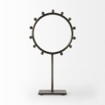 Elio 8.3L x 3.0W x 15.0H Large Studded Hoop Object