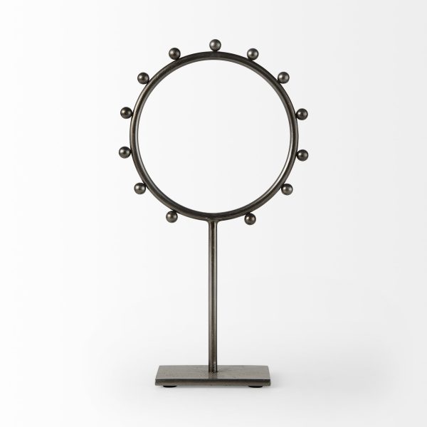 Elio 8.3L x 3.0W x 15.0H Large Studded Hoop Object 1