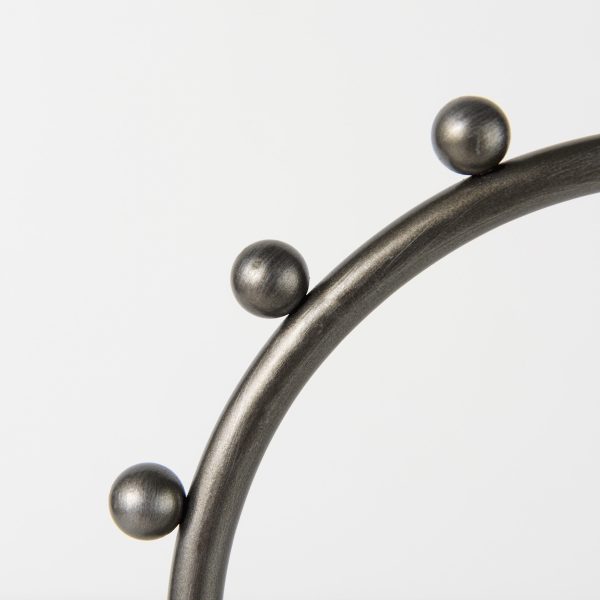 Elio 8.3L x 3.0W x 15.0H Large Studded Hoop Object 5