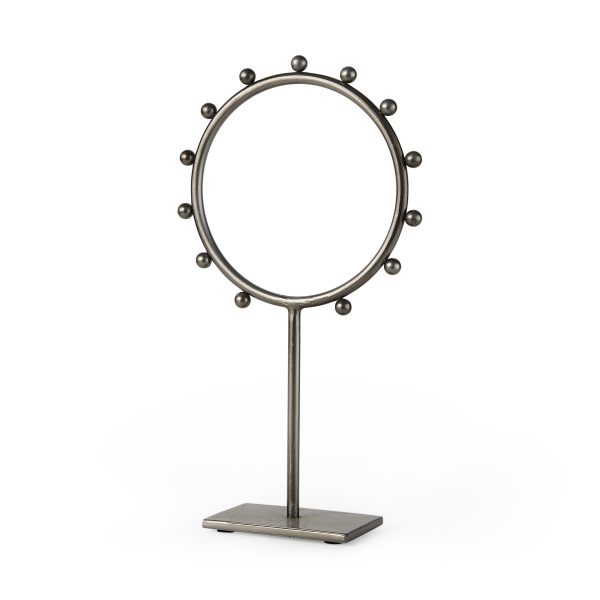 Elio 8.3L x 3.0W x 15.0H Large Studded Hoop Object