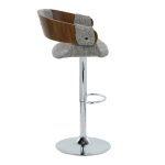 Elisa Grey Mid-Century Modern Swivel Adjustable Barstool (Set of 2) 10 Elisa Grey Mid-Century Modern Swivel Adjustable Barstool (Set of 2)