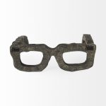 Elliot 13L x 14W Brown Wooden Eyeglasses