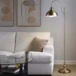 Emery 64 Contemporary Gold Metal Arched Floor Lamp 17 Emery 64 Contemporary Gold Metal Arched Floor Lamp
