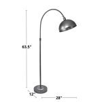Emery 64 Contemporary Gold Metal Arched Floor Lamp 28 Emery 64 Contemporary Gold Metal Arched Floor Lamp