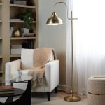 Emery 64 Contemporary Gold Metal Arched Floor Lamp 16 Emery 64 Contemporary Gold Metal Arched Floor Lamp
