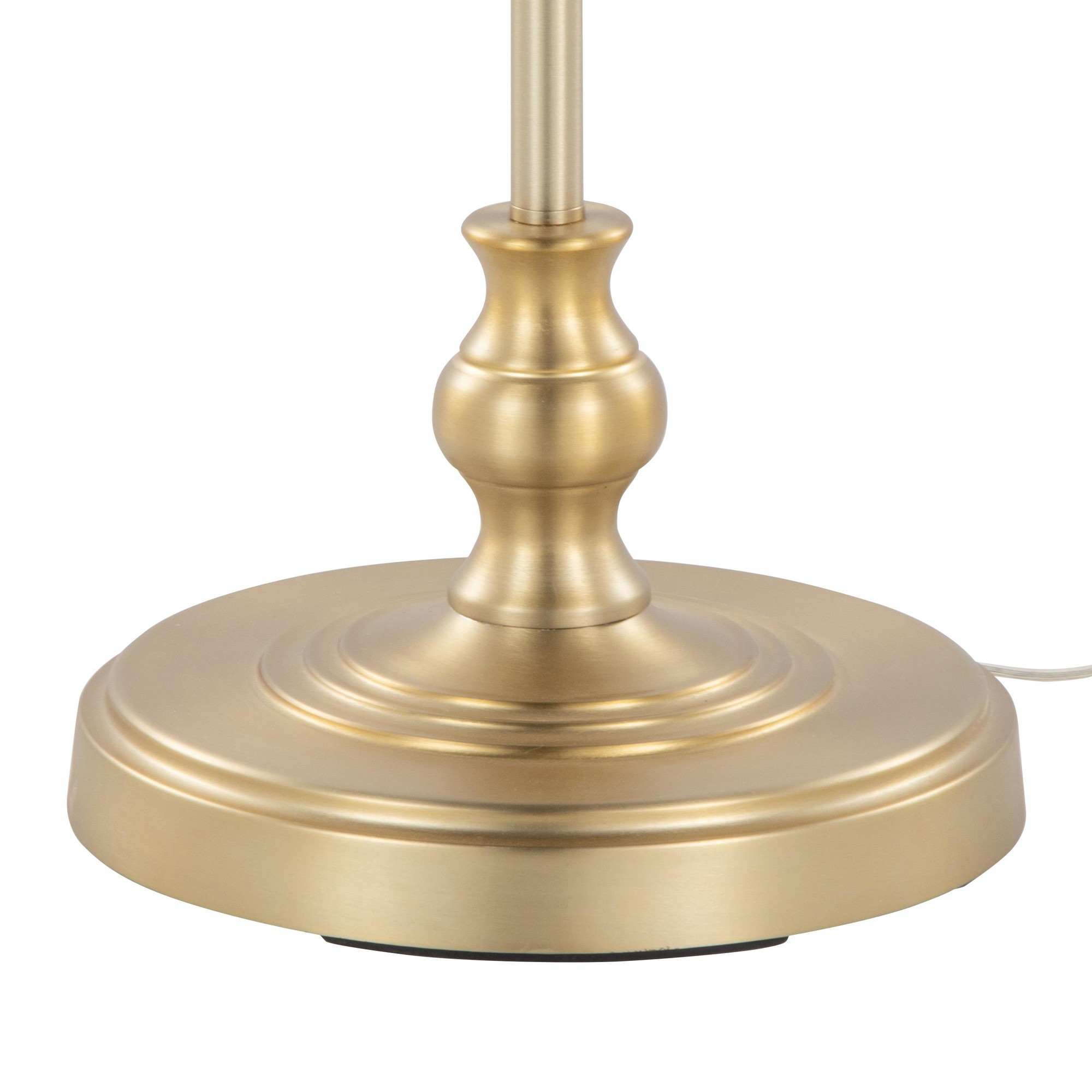Emery 64 Contemporary Gold Metal Arched Floor Lamp 10 Emery 64 Contemporary Gold Metal Arched Floor Lamp - Image 10