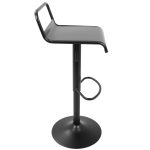 Emery Black Industrial Swivel Adjustable Barstool (Set of 2) 12 Emery Black Industrial Swivel Adjustable Barstool (Set of 2)