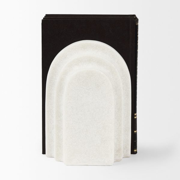 Empire Granite Resin Arc Book End Set 5
