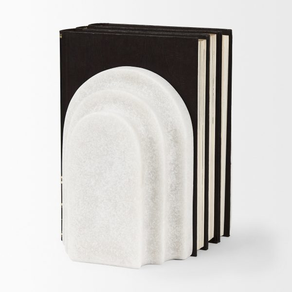 Empire Granite Resin Arc Book End Set 6
