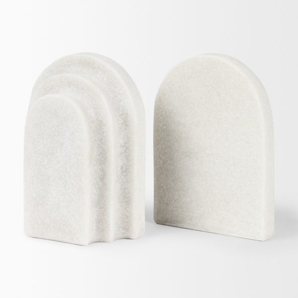 Empire Granite Resin Arc Book End Set 7