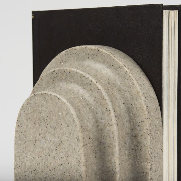 Empire Sandstone Resin Arc Book End Set 8