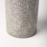 Emu Tall Black w/ Gray Vase