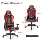Ergonomic High Back Adjustable Racing Style Gaming Chair 32 Ergonomic High Back Adjustable Racing Style Gaming Chair