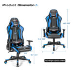 Ergonomic High Back Adjustable Racing Style Gaming Chair 39 Ergonomic High Back Adjustable Racing Style Gaming Chair