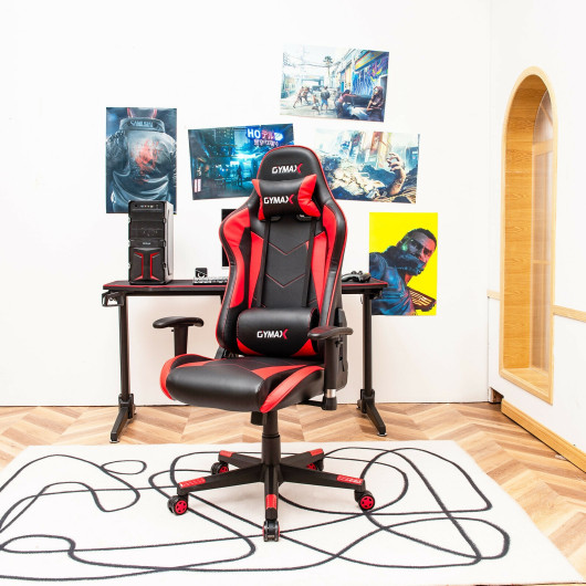 Ergonomic High Back Adjustable Racing Style Gaming Chair 9 Ergonomic High Back Adjustable Racing Style Gaming Chair - Image 9