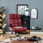 Ergonomic High Back Swivel Office Chair with Flip-up Arms