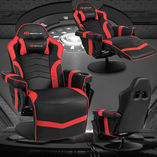 Ergonomic Massage Gaming Chair with Adjustable Backrest and Footrest 13 Ergonomic Massage Gaming Chair with Adjustable Backrest and Footrest - Image 13