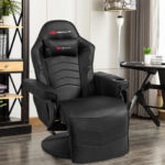 Ergonomic Massage Gaming Chair with Adjustable Backrest and Footrest 48 Ergonomic Massage Gaming Chair with Adjustable Backrest and Footrest