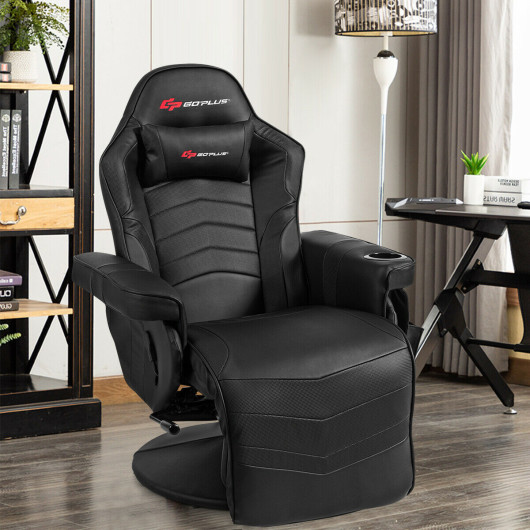 Ergonomic Massage Gaming Chair with Adjustable Backrest and Footrest 14 Ergonomic Massage Gaming Chair with Adjustable Backrest and Footrest - Image 14