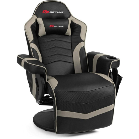 Ergonomic Massage Gaming Chair with Adjustable Backrest and Footrest 23 Ergonomic Massage Gaming Chair with Adjustable Backrest and Footrest - Image 23