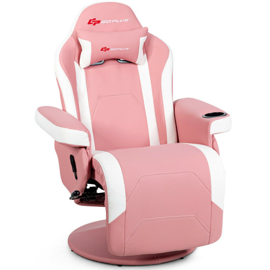 Ergonomic Massage Gaming Chair with Adjustable Backrest and Footrest 30 Ergonomic Massage Gaming Chair with Adjustable Backrest and Footrest - Image 30