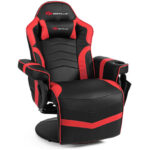 Ergonomic Massage Gaming Chair with Adjustable Backrest and Footrest 43 Ergonomic Massage Gaming Chair with Adjustable Backrest and Footrest