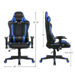 Ergonomic Massage Gaming Chair with Lumbar Support and Headrest 38 Ergonomic Massage Gaming Chair with Lumbar Support and Headrest