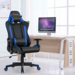 Ergonomic Massage Gaming Chair with Lumbar Support and Headrest 34 Ergonomic Massage Gaming Chair with Lumbar Support and Headrest