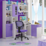 Ergonomic Mesh Office Chair with Adjustable Height and Swivel Casters