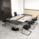 Ergonomic Mesh Office Guest Chair with Lumbar Support (Set of 1)