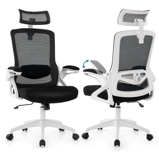 Ergonomic Office Chair with Adjustable Lumbar Support and Headrest 11 Ergonomic Office Chair with Adjustable Lumbar Support and Headrest - Image 11