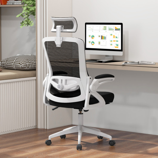 Ergonomic Office Chair with Adjustable Lumbar Support and Headrest 8 Ergonomic Office Chair with Adjustable Lumbar Support and Headrest - Image 8