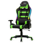Ergonomic Swivel Gaming Chair with RGB Lights and Remote
