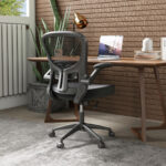 Ergonomic Swivel Mesh Office Chair with Flip-Up Armrests 9 Ergonomic Swivel Mesh Office Chair with Flip-Up Armrests