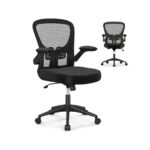 Ergonomic Swivel Mesh Office Chair with Flip-Up Armrests 10 Ergonomic Swivel Mesh Office Chair with Flip-Up Armrests